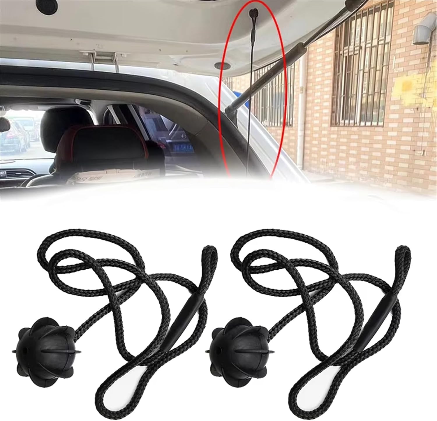 Car Trunk Rope, Parcel Shelf Strap, for Civic 2011-2025 Car Roof Rack Rope Trunk Partition Suspension Rope Accessories OEM:1z5867769
