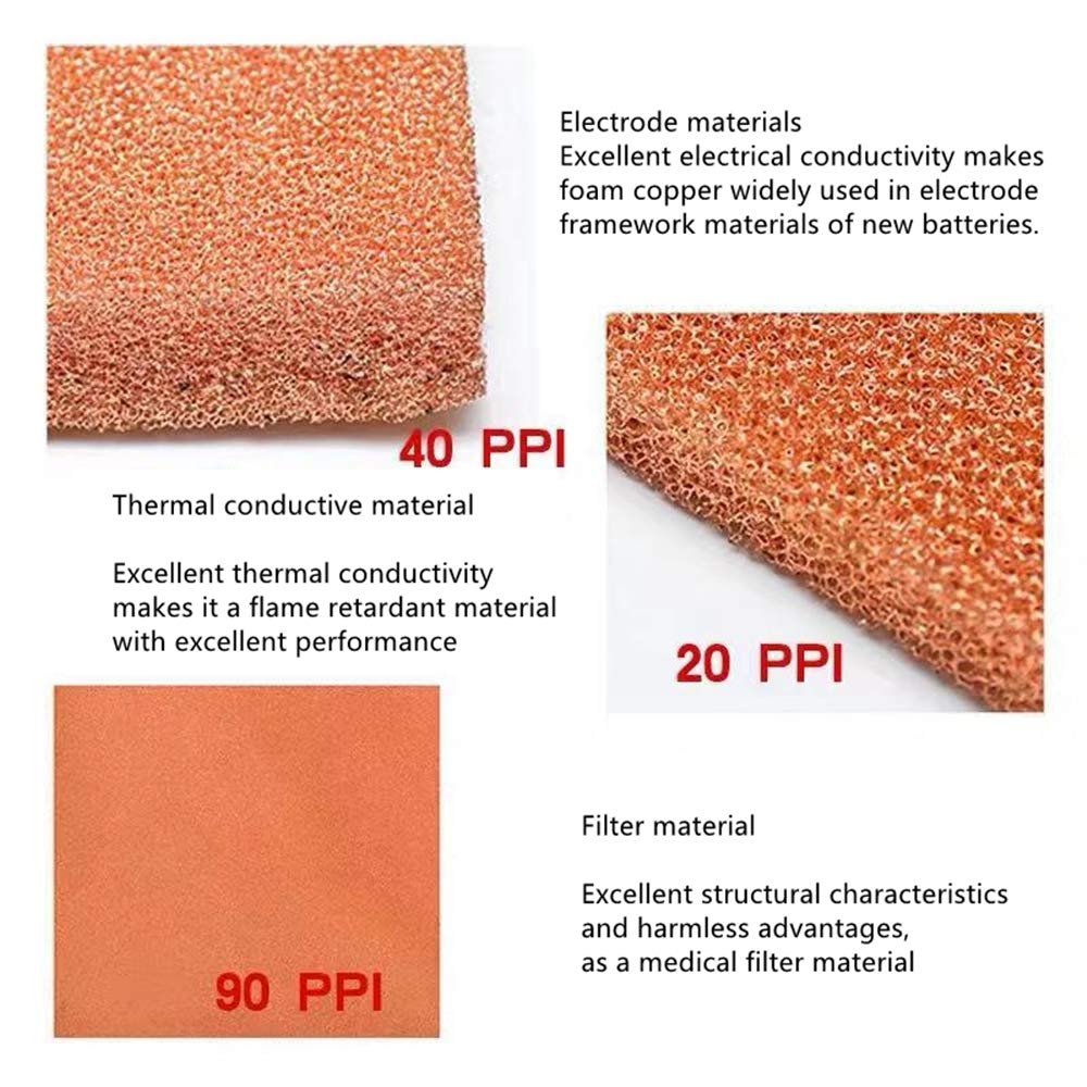 Copper Foam Battery materials Cu-Foam (1, 200×300×2mm)