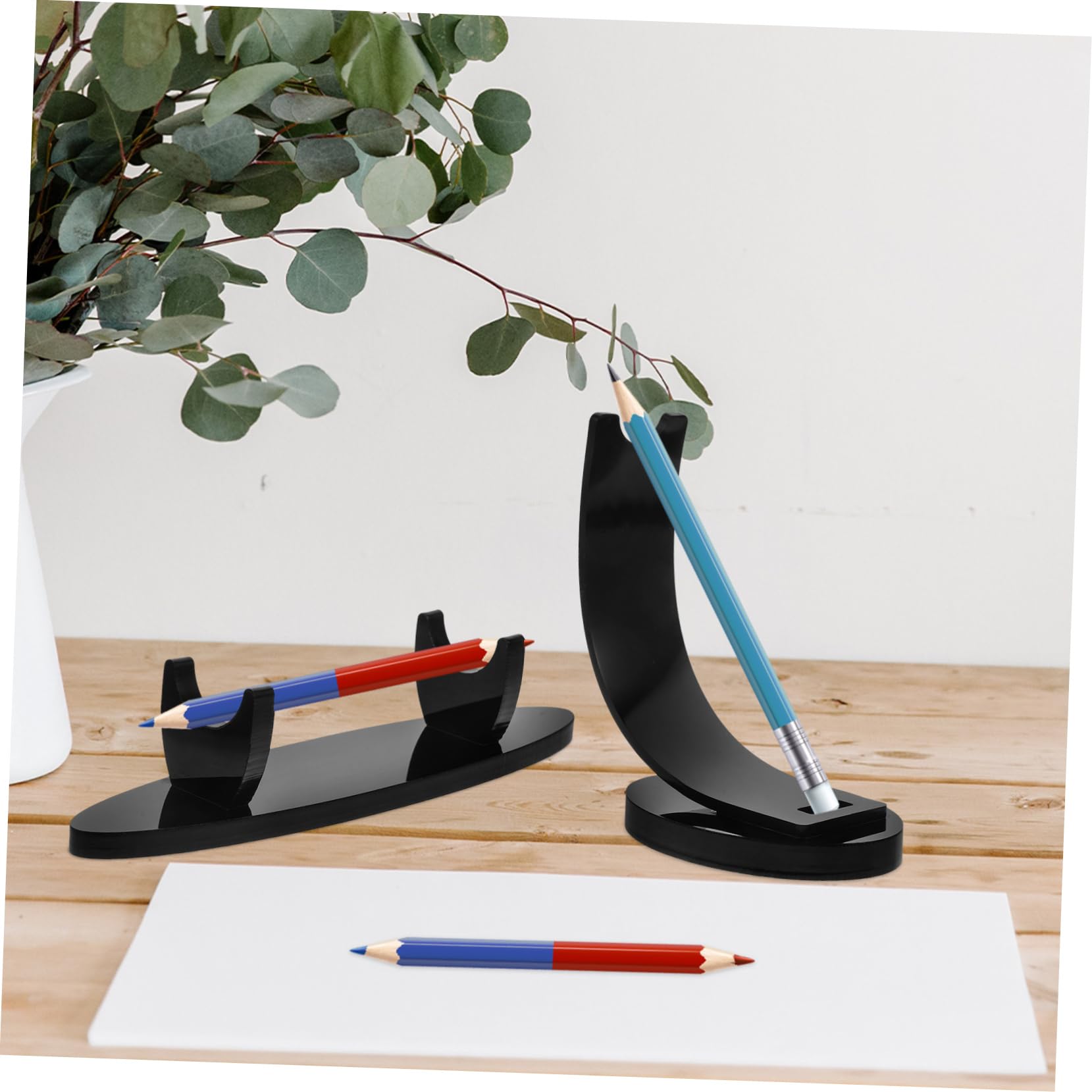 Operitacx 10stücke Stifthalter Teiliges Display Für Kugelschreiber Und Pinsel Stabiler Und Eleganter Aufbewahrungsständer Für Schreibtisch Und Büro Für Organisation Und
