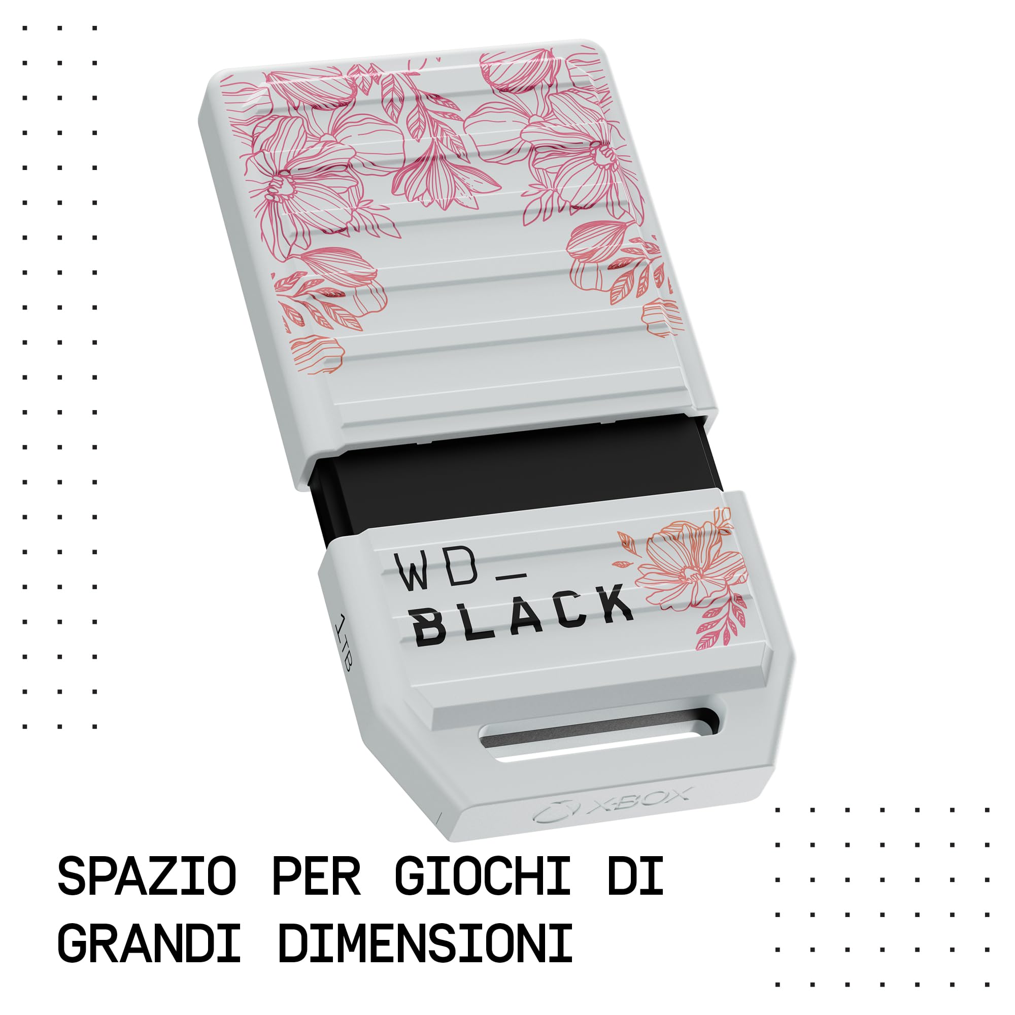 WD_BLACK C50 1TB Expansion Card (Ufficialmente Concessa in Licenza per Xbox, Plug-and-Play, Velocity Architecture, Quick Resume, Compatibile con Xbox X|S, con abbonamento di 1 mese a Discord Nitro)