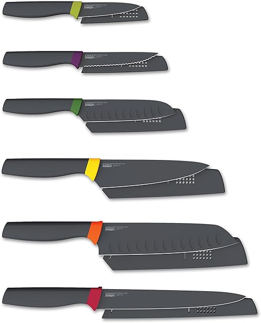 Joseph Joseph Elevate Knives, 6-Piece Set - Multi-Colour