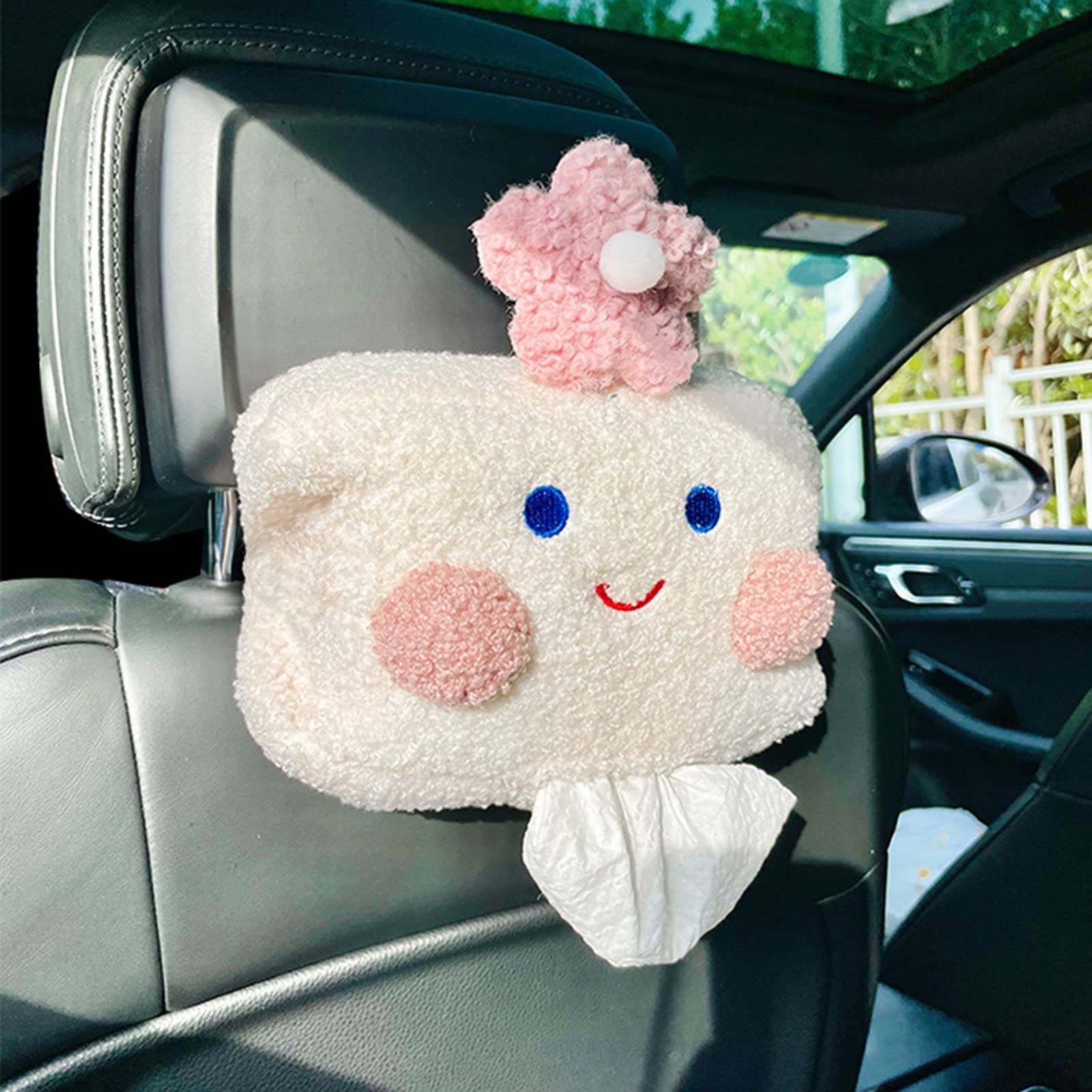 Boîte à mouchoirs de voiture - ECELEN - Pare-soleil accoudoir - Vert