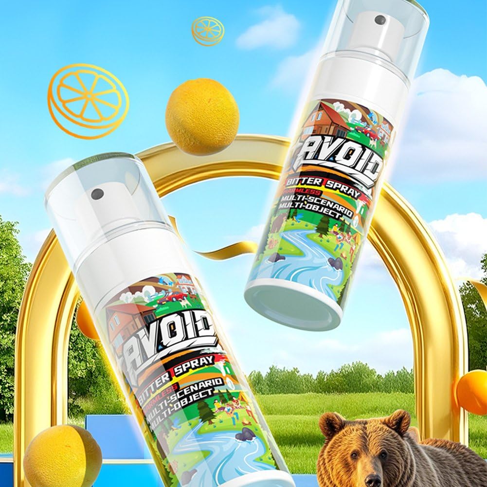 Spray przeciwko niedźwiedziom, 295 ml, spray do samoobrony przed niedźwiedziami, nadaje się na kemping, wędrówki i wędkarstwo