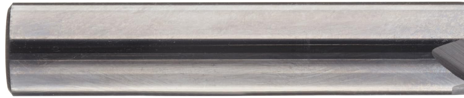 AMG-DP Carbide Drill Mill, Uncoated (Bright) Finish, 30 Deg Point Angle, 2 Flutes, 2.5" Overall Length, 0.25" Cutting Diameter, 0.25" Shank Diameter