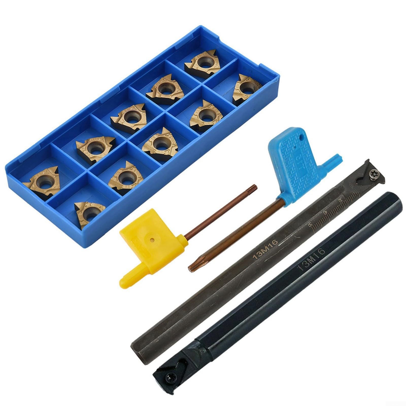 Bohrstangen Set,5/8" SNR0013M16 SNL0013M16 Bohrstange Für Außen-/Innengewinde Mit 16IR/ER Wendeschneidplatten
