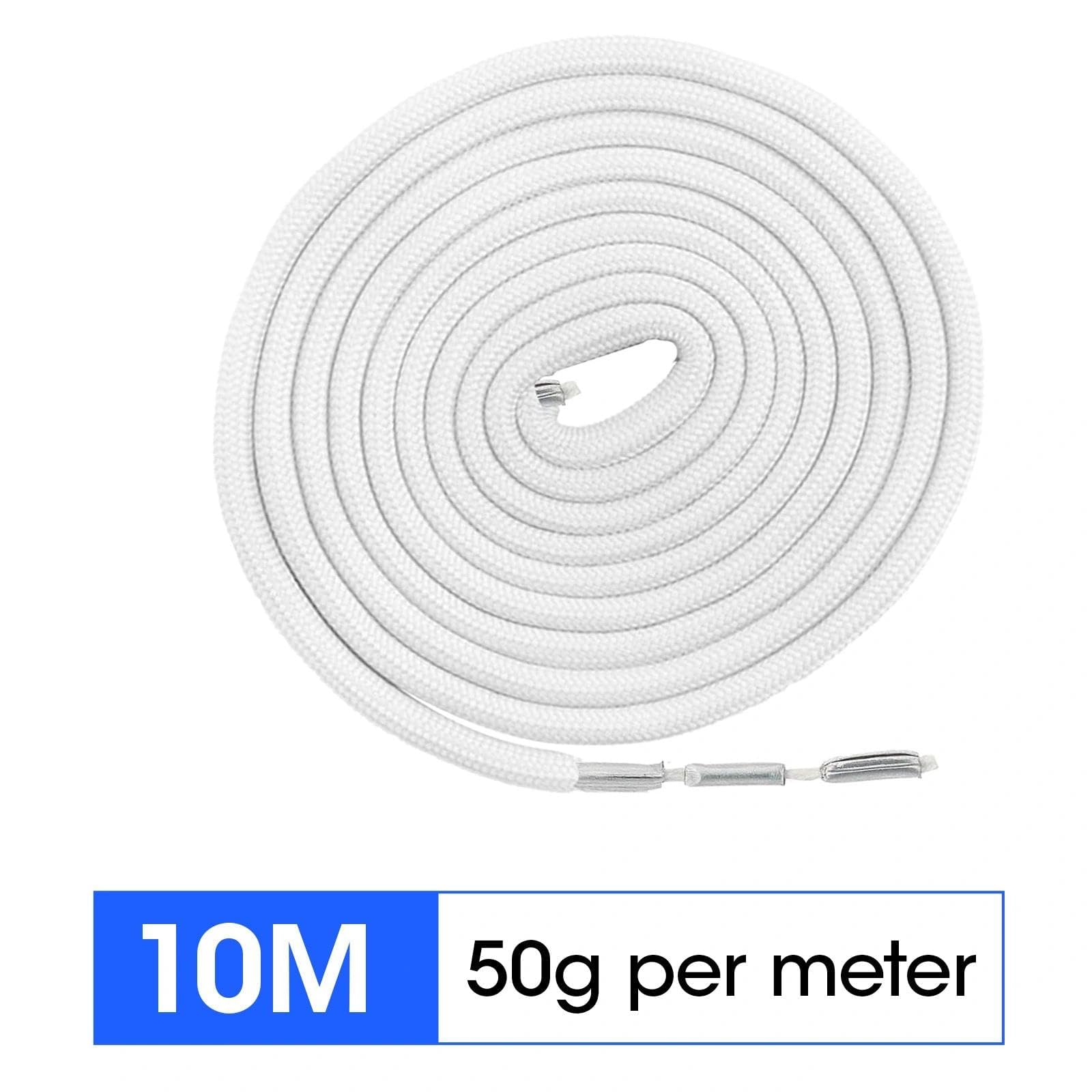 500g taśma obciążająca do zasłon, 10m ołowiany pasek obciążający, regulowany obciążnik do firan, tiuli i moskitier (50g/m)