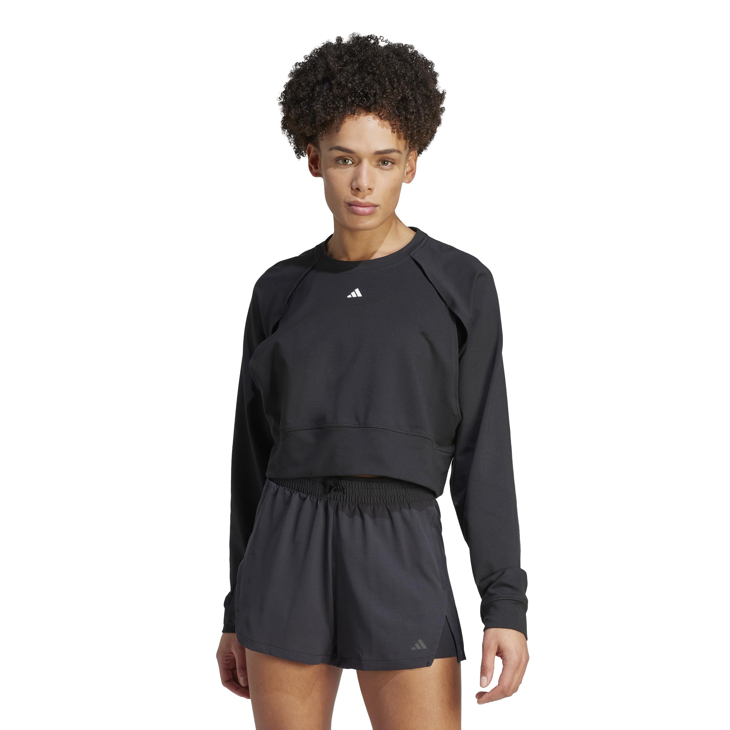 Women Polyester Crew Neck Sweatshirt-image-38
