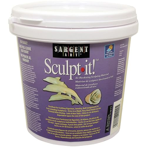 Sargent 22-2000 Sculpt-it! Material de escultura, contenedor de 2 lb