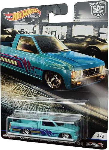 Hot Wheels Car Culture Custom 93 Nissan Hardbody D21 45 azul