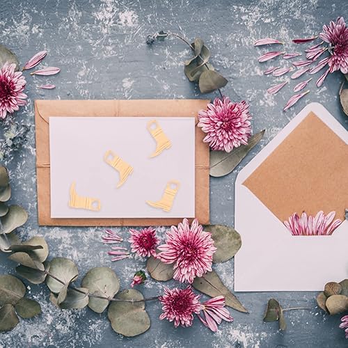 Miniatura 8 de 50 mini botas de vaquero de madera sin terminar, manualidades, recortes de bricolaje, botas de vaquero de madera, adornos para boda, fiesta, adorno