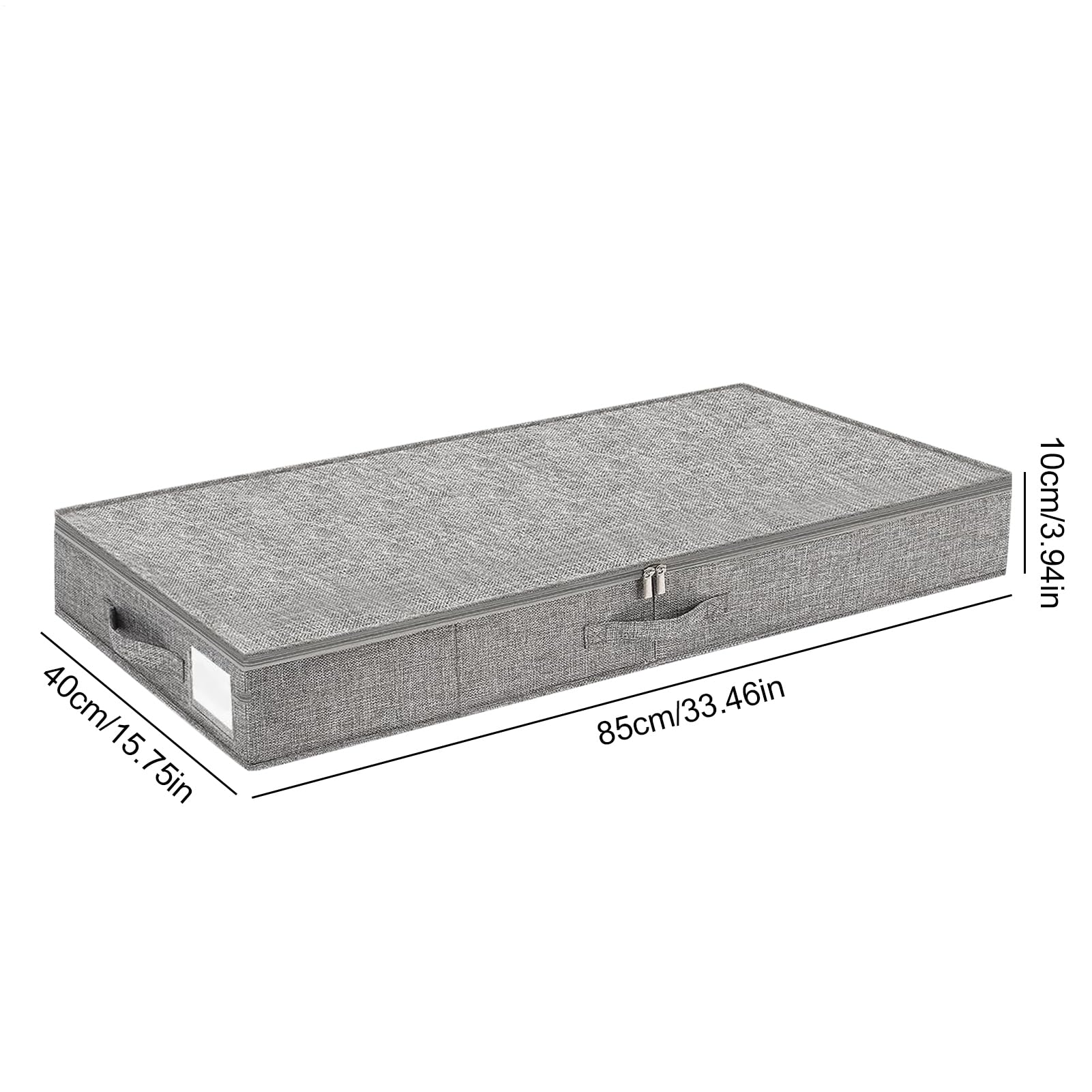 Almacenamiento Bajo La Cama 2 Piezas Organizador de Dormitorio Plegable | Bolsas De Almacenamiento Plegables Para Debajo De La Cama Para Mantas Ropa Edredones Suéteres Almohadas Ropa