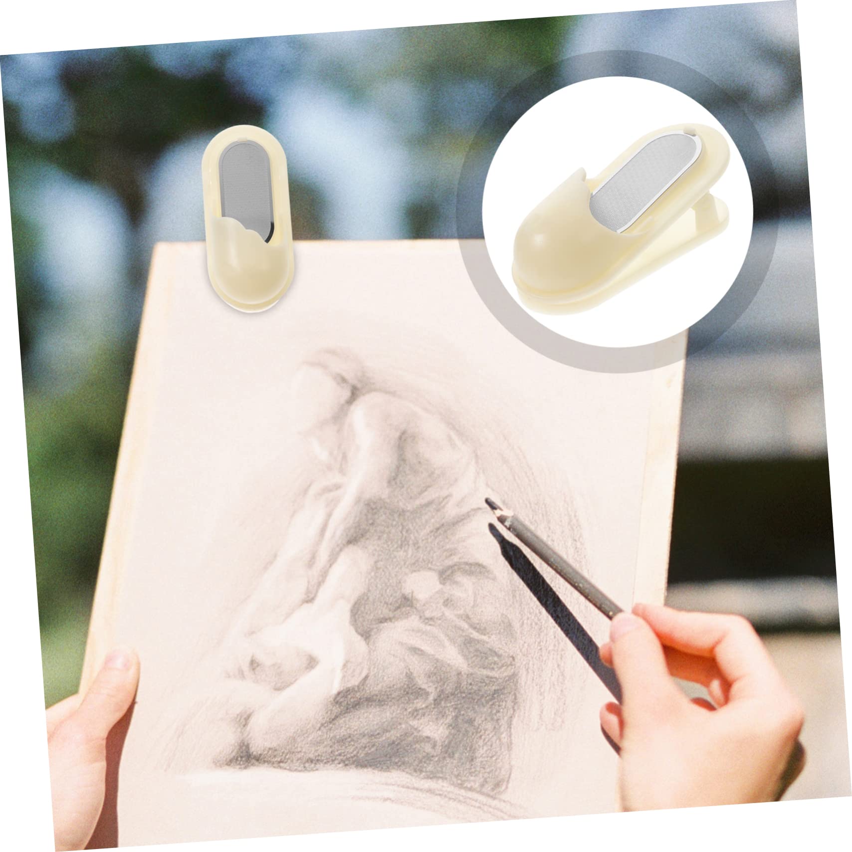 Lurrose Taille-crayon Manuel 5 Pièces Pour Crayons De Croquis Artisanat Raffiné Design Portable Papeterie Scolaire