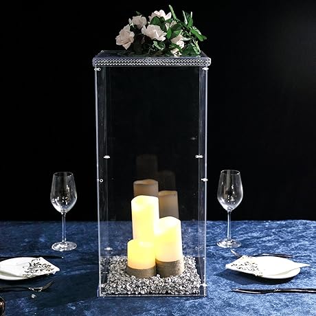 Exquisite Acrylic Showcase for Precious Dolls: Efavormart's 24" Clarity