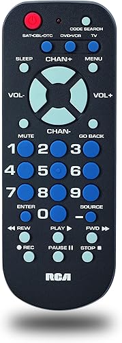 RCA mando a distancia universal tamaño de la palma 1