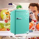 Galanz GLR25MGNR10 Réfrigérateur compact rétro, 2.5 Cu Ft, vert