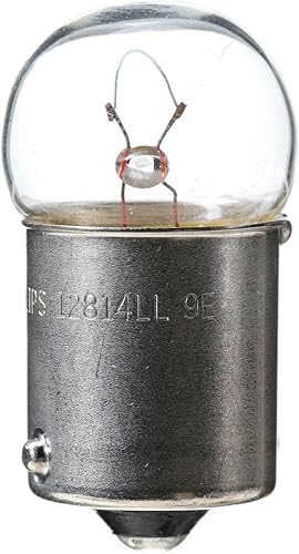 Philips Automotive Lighting Bombilla miniatura LongerLife 12814, paquete de 2, 12814LLB2