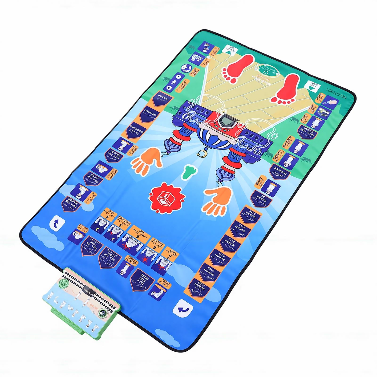 Intelligente Spielteppich für, Zweisprachige Lernmatte, für Kinderzimmer
