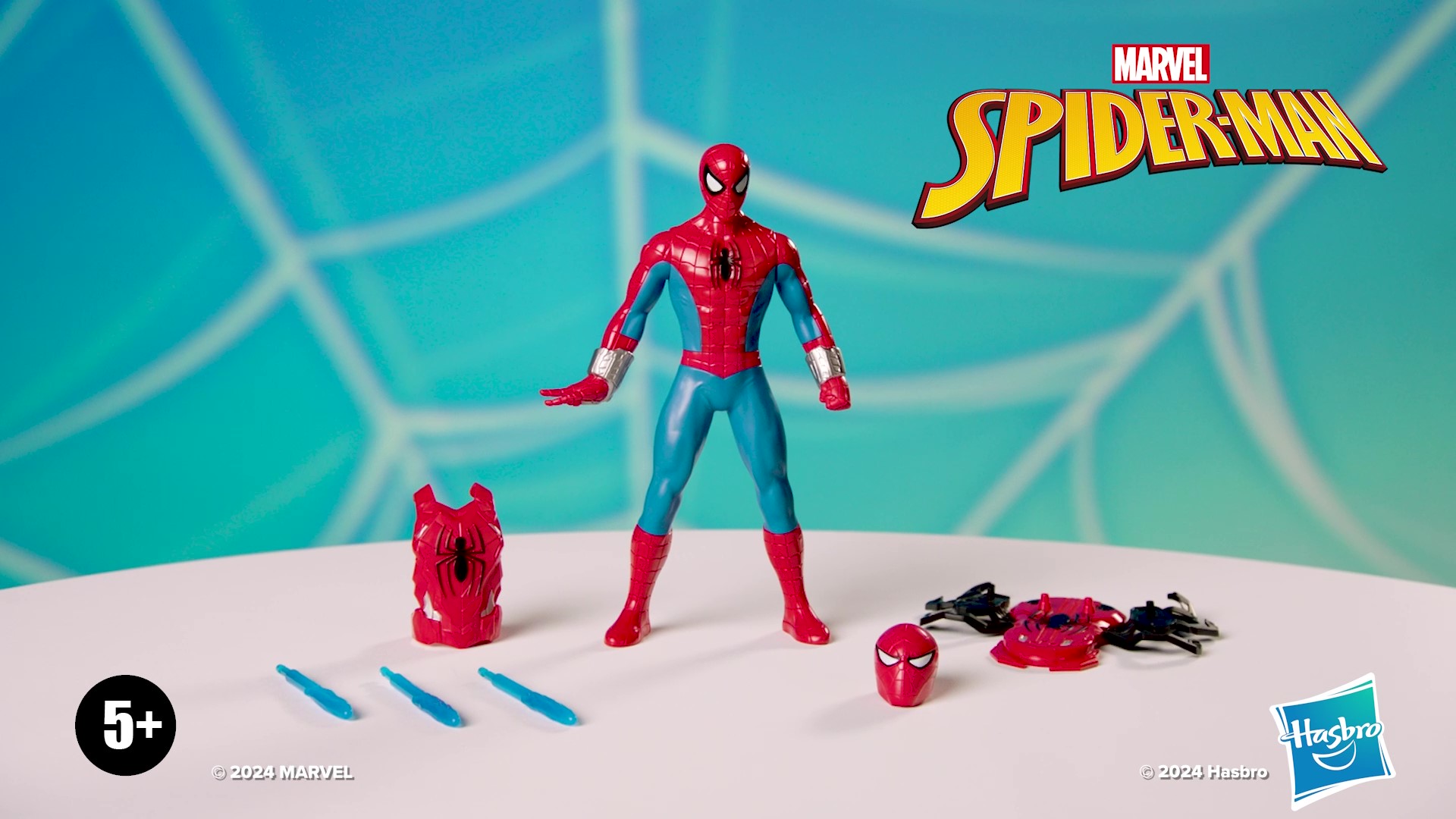 Amazon.com: Marvel Spider-Man Thwip Blast Spider-Man Action Figure