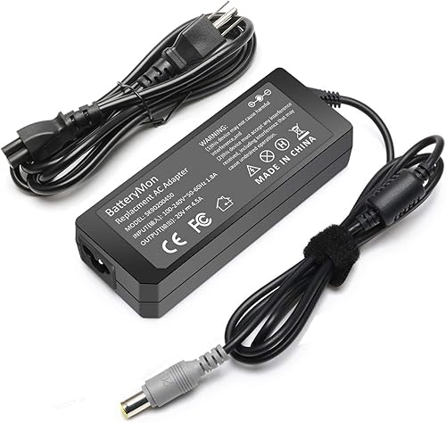 Miniatura 1 de BatteryMon 90W 20V 4.5A AC adaptador cargador de corriente para ThinkPad T400 T410 T420 T420s T430 T430s T500 T510 T530 X120e X200 X220 X220s X230