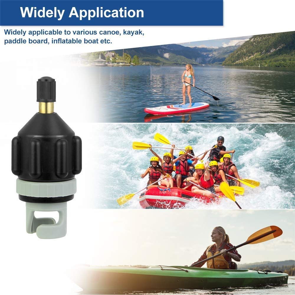 Promozione, adattatore per pompa ad aria per barca gonfiabile Sup con