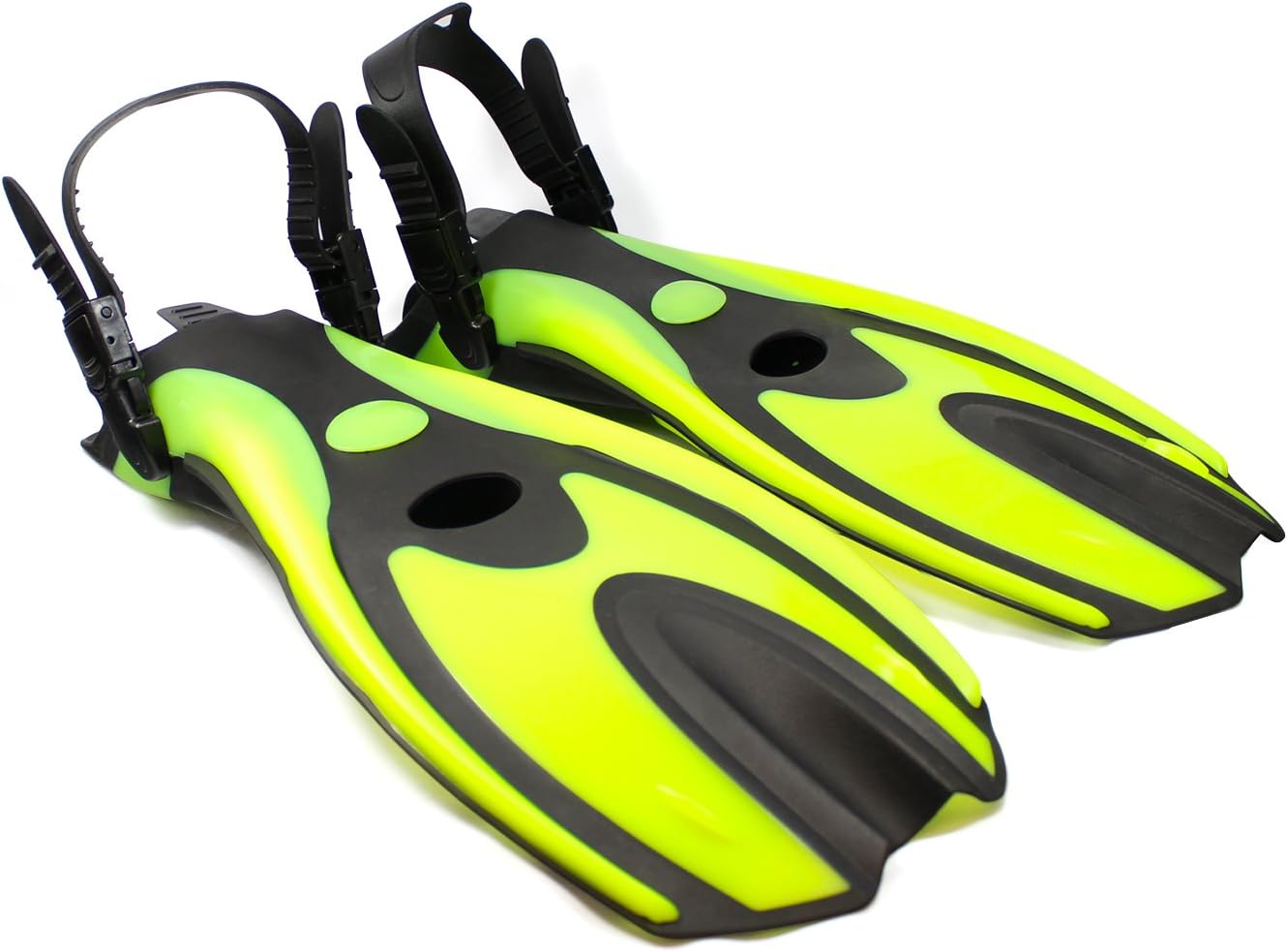 Fishtown Training Swim Fins, High Performance Swim Fins for Beginners, Comfortable Ergonomic Design, Lightweight and Flexible, Improves Technique and Muscle Strength, Adjustable Strap