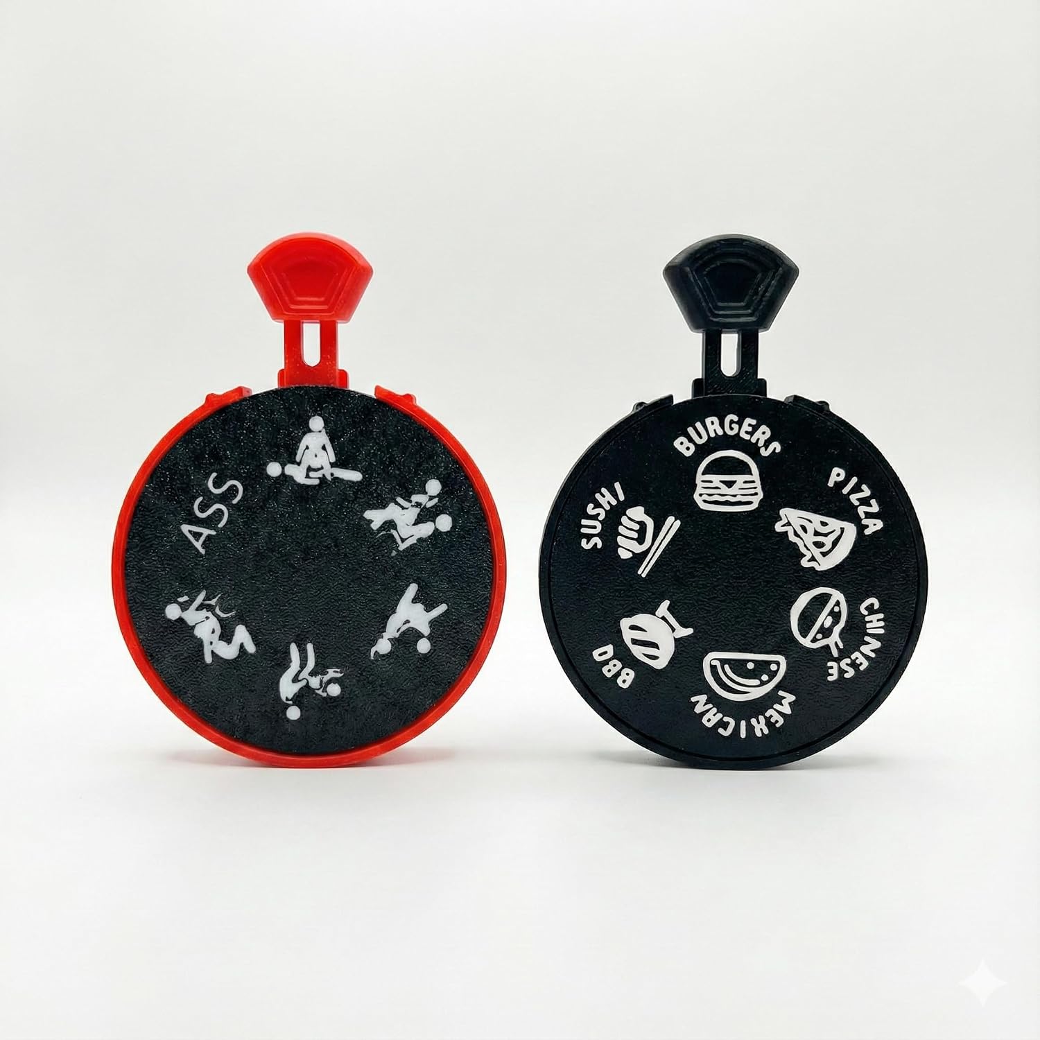 Date Night Dice Game Alternative for Couples – Love Time Spinner + What to Eat Spinner Set – Romantic Couples Game, Fun Valentine’s Gift