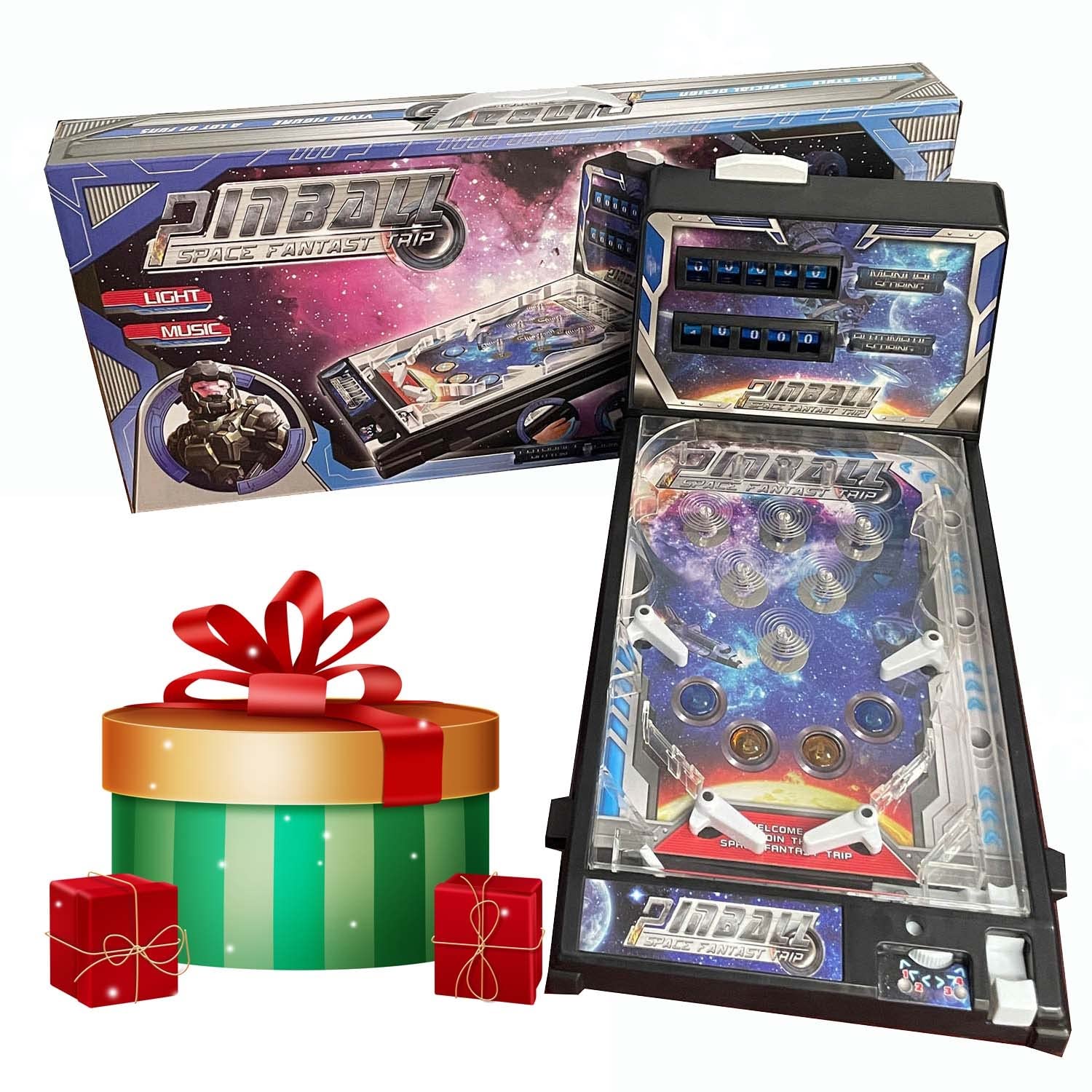 Amazon.co.jp: ANSNOW キッズピンボールゲーム スーパースペースピン