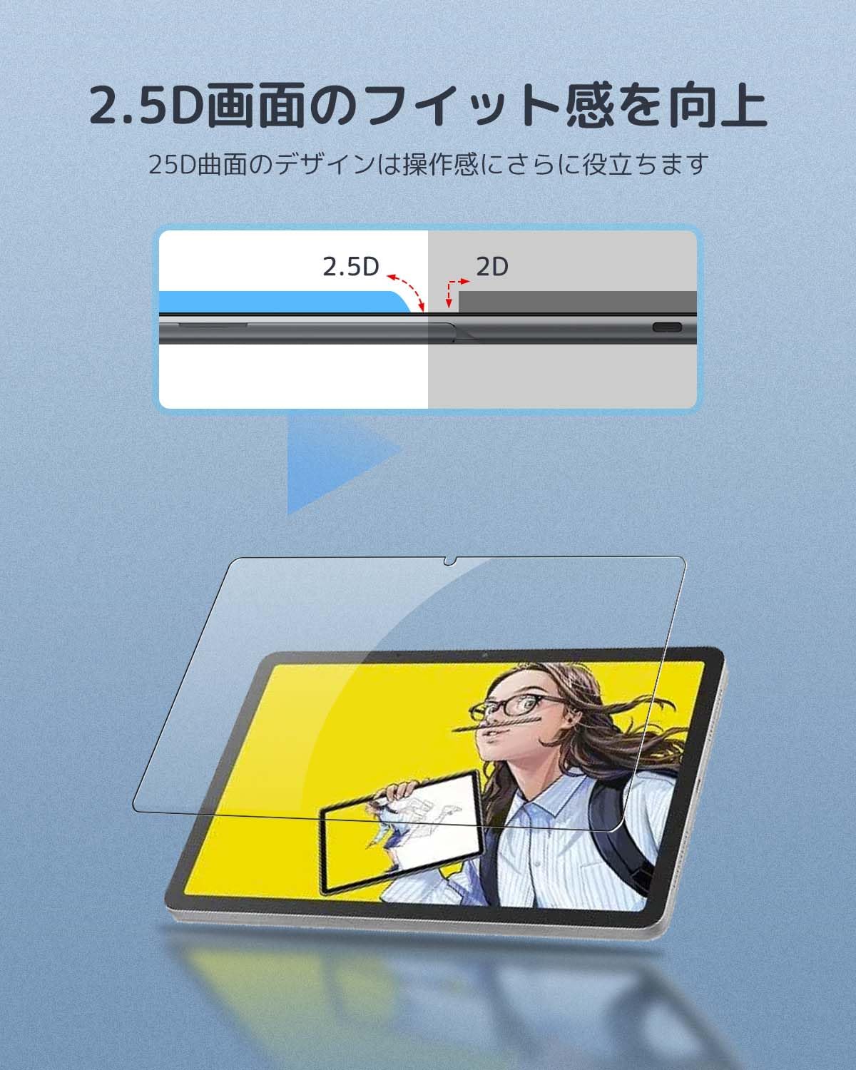 中古美品 Wacom MovinkPad 11 本体 ガラスフィルム付き WACOM ワコム