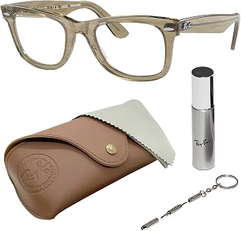 Ray-Ban RB2140 ORIGINAL WAYFARER CHANGE TRANSITIONS Square Shaped Sunglasses for Men & Women with Official RAYBAN Eyewear Kit