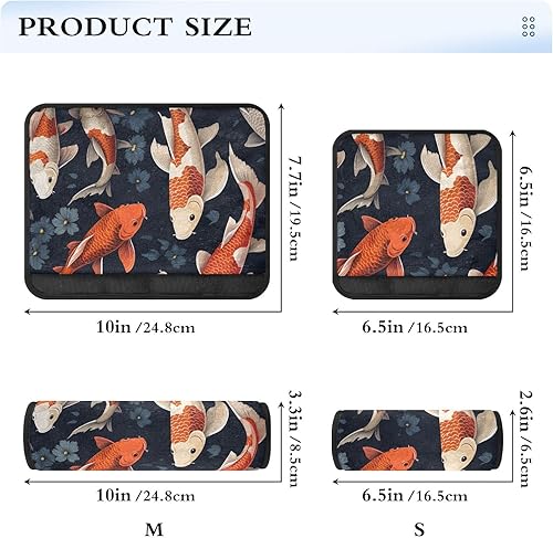 Miniatura 3 de RPLIFE Koi Fishes on Kids Car Seat Belt Shoulder Pad Soft Auto Seat Belt Cover, Seatbelt Cover Washable, Shoulder Seat Belt Protector