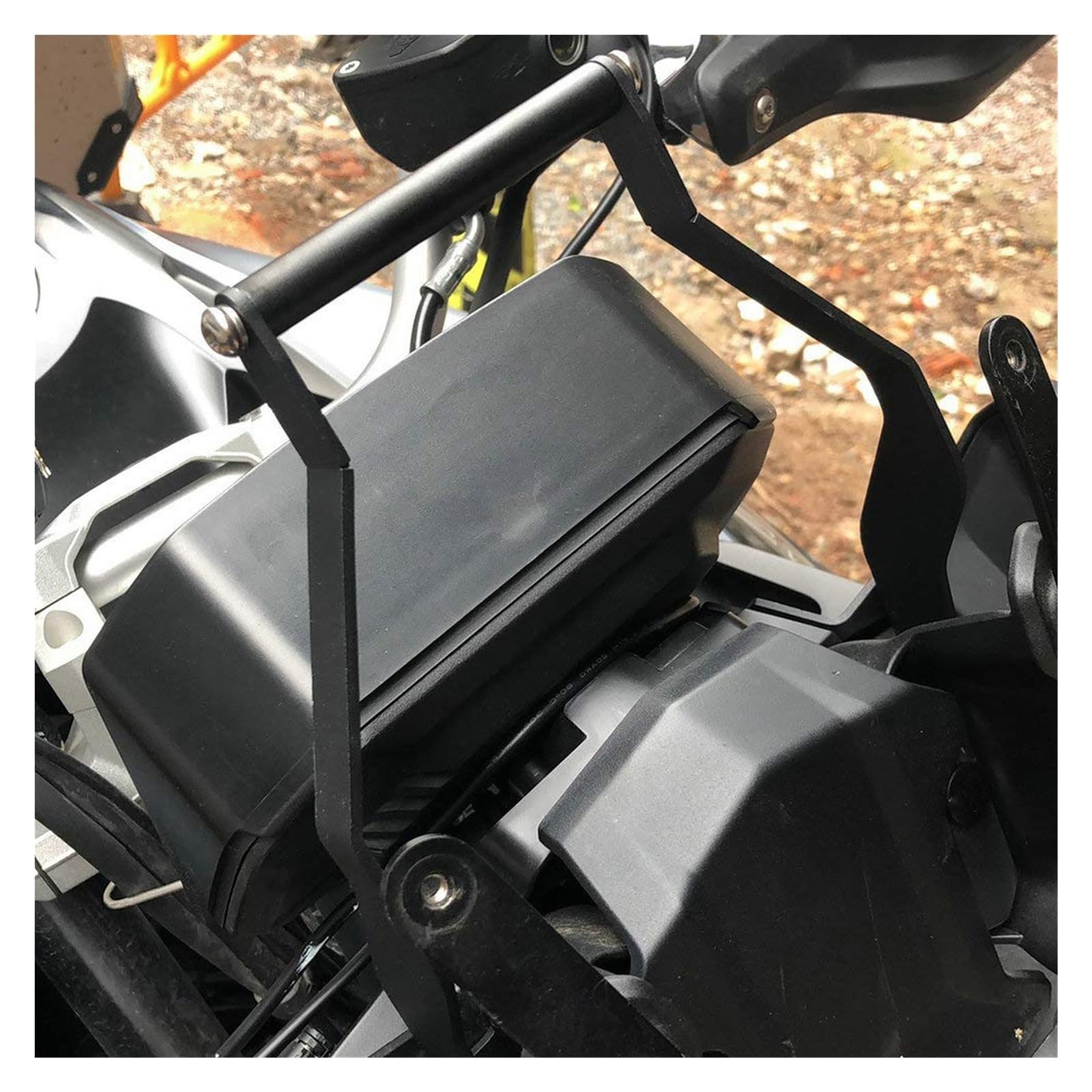 Moto SoporteGPS Suporte Telemóvel Moto Soporte De Navegación GPS para Motocicleta F750GS F850GS Soporte De Barra Frontal Soporte De Carga para Teléfono Móvil Reemplazo Soporte GPS