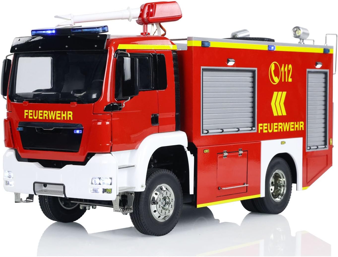 TOUCAN RC HOBBY 1:14 4x2 RC Fire Fighting Truck RTR Car Remote Control Fire Vehicle Model Sound