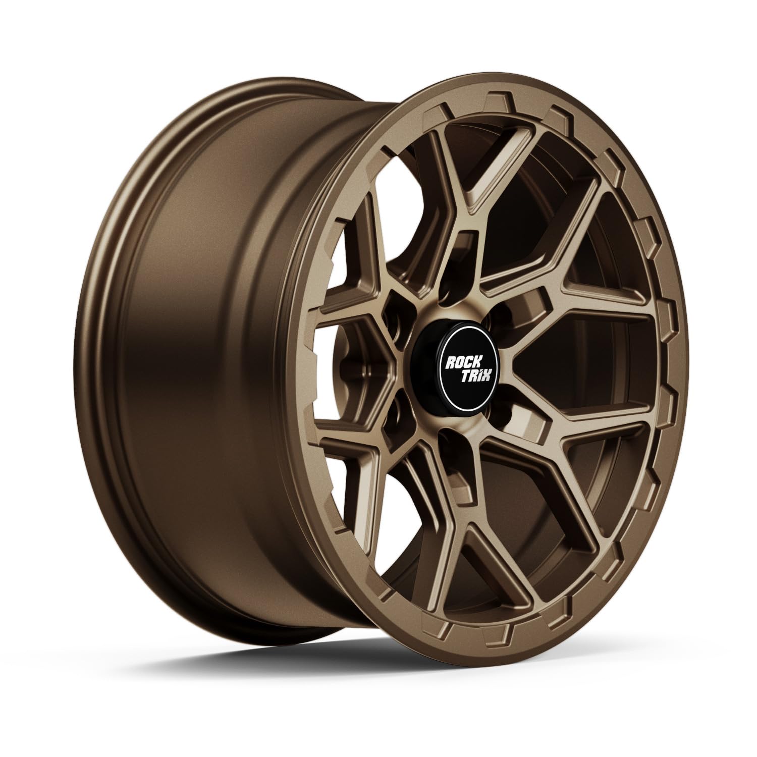 Amazon.com: RockTrix RT107 17x8.5 Wheel 6x5.5 Compatible with
