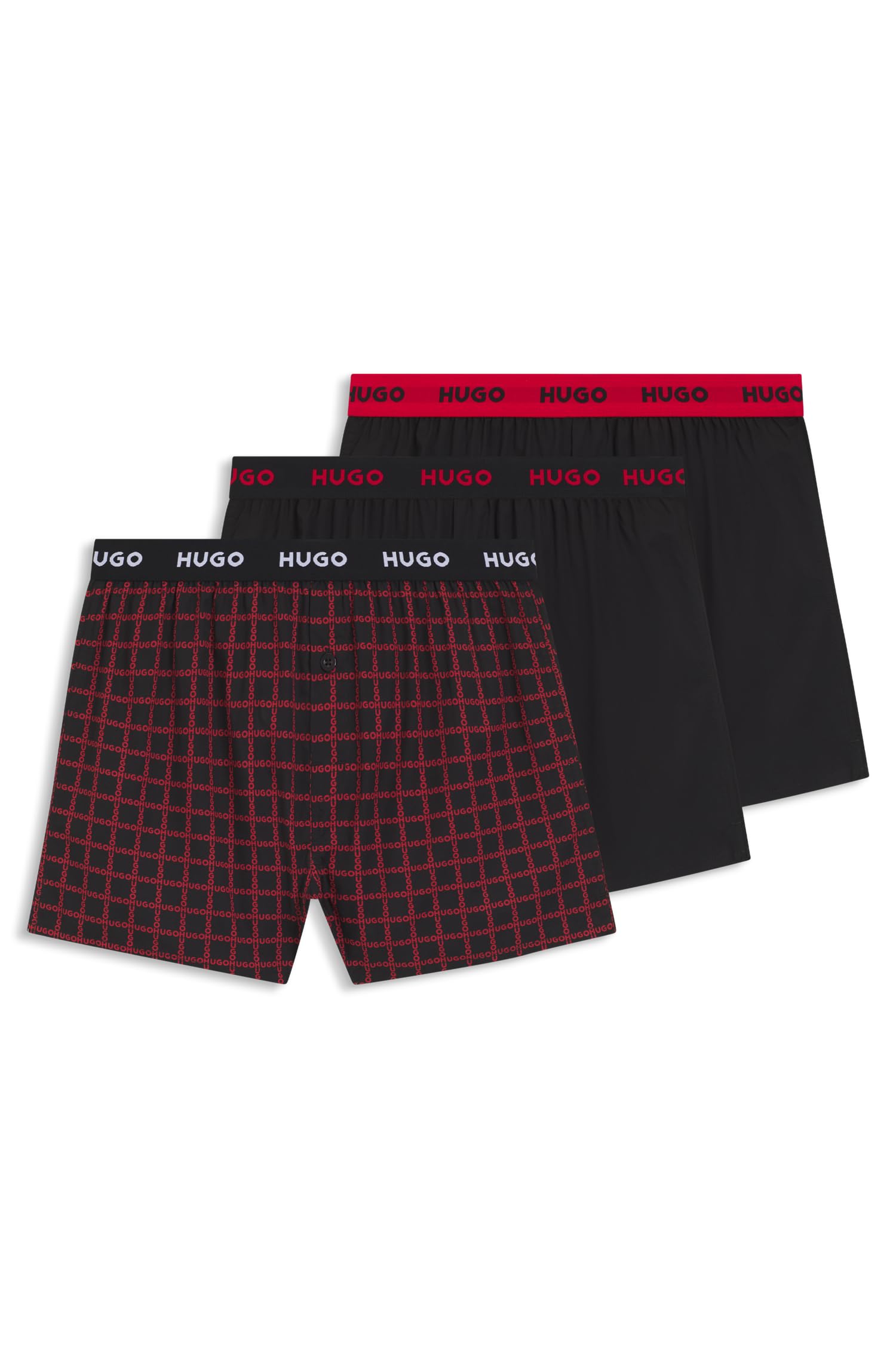 Hugo Men's Open Miscellaneous Boxer Shorts, Xl