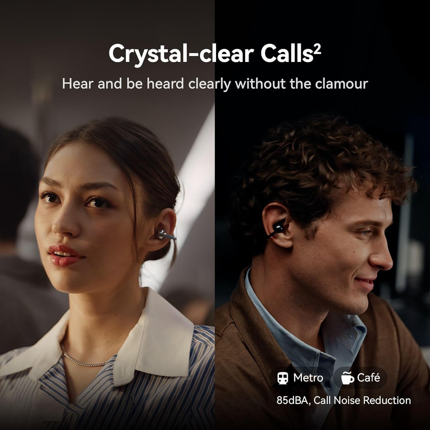 HUAWEI FreeClip 2, Open-Ear-Kopfhörer, Kabellos Bluetooth Kopfhörer, Besonders leicht für ganztägigen, 38 Stunden Akkulaufzeit, iOS & Android™, IP57, Blau