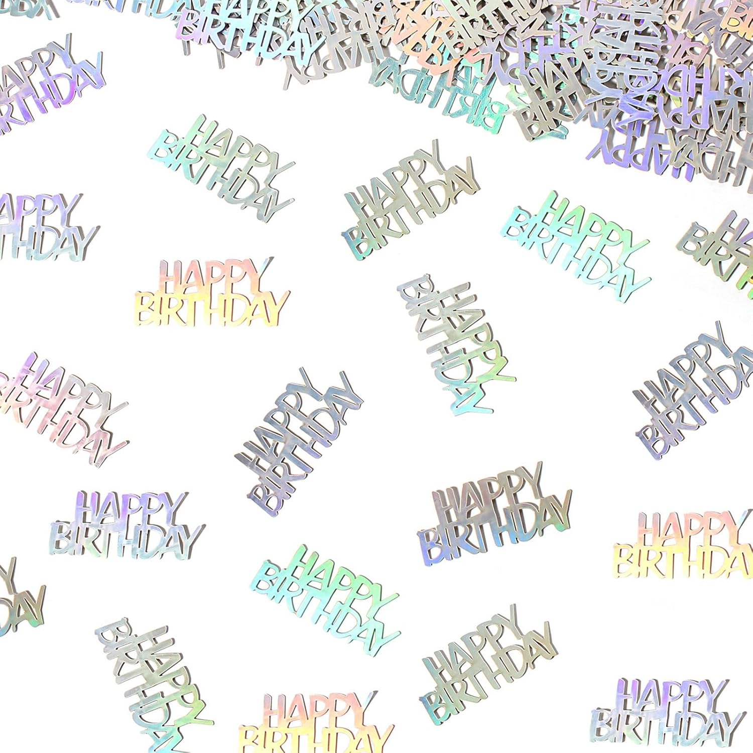 Birthday Confetti Happy Birthday Party Table Decorations Rainbow Silver Paper Table Scatters for Kids/Adult Birthday Anniversary DIY Crafts Party Supplies 100PC Birthday Confetti Happy Birthday Party Table Decorations Rainbow Silver Paper Table Scatters for Kids/Adult Birthday Anniversary DIY Crafts Party Supplies 100PC