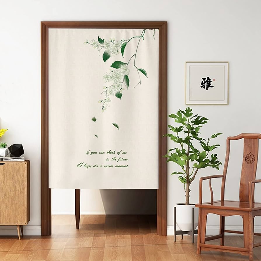 Amazon｜のれん おしゃれ 85*180 暖簾 間仕切り カーテン ロング丈