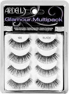 Ardell Glamour Multipack 4 Pair Lashes,105 Black
