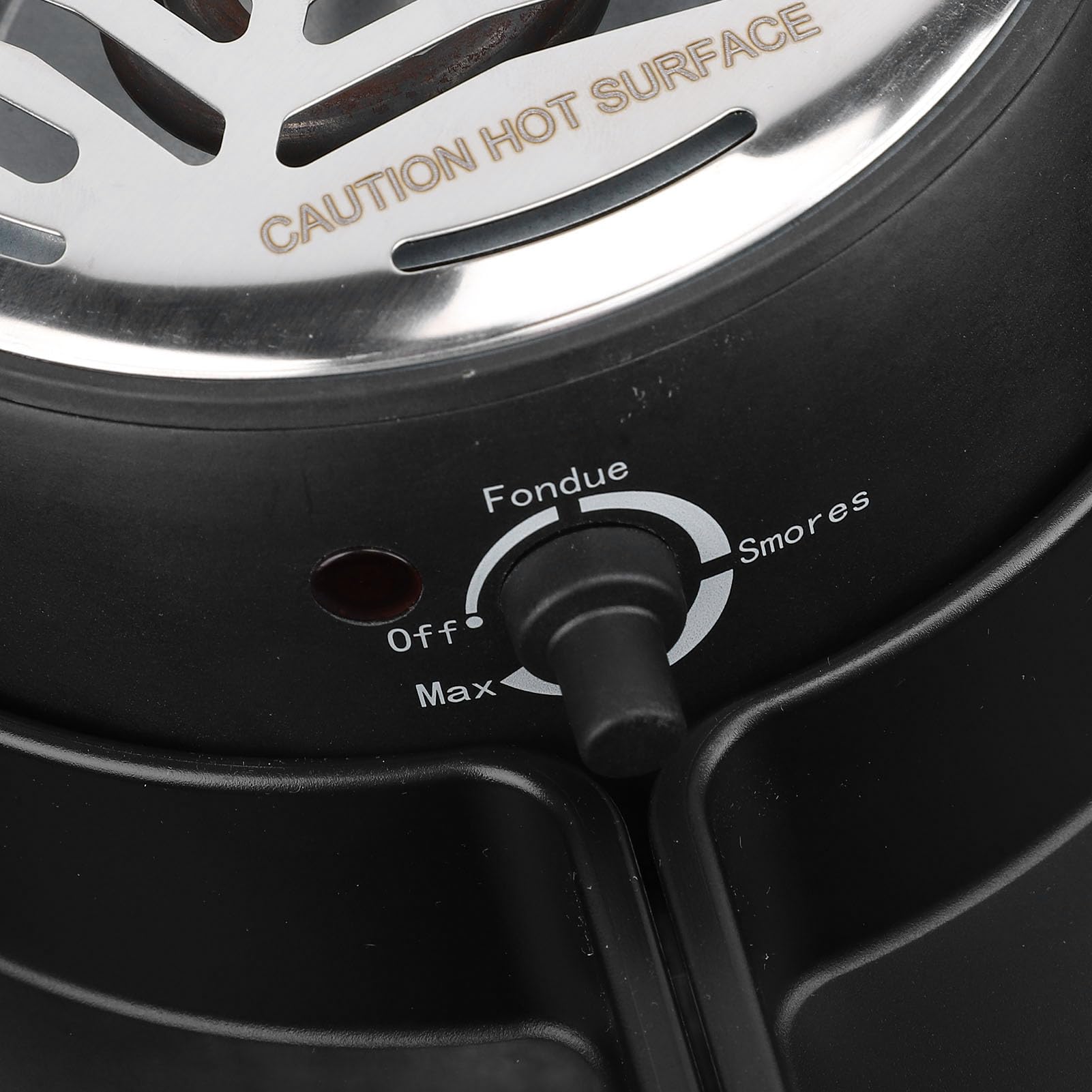 Juego de Ollas Eléctricas para Fondue, Olla para Fondue de Chocolate con 4 Tenedores para Asar y 4 Bandejas para Servir Desmontables, Tostador Eléctrico Smores, Adecuado para