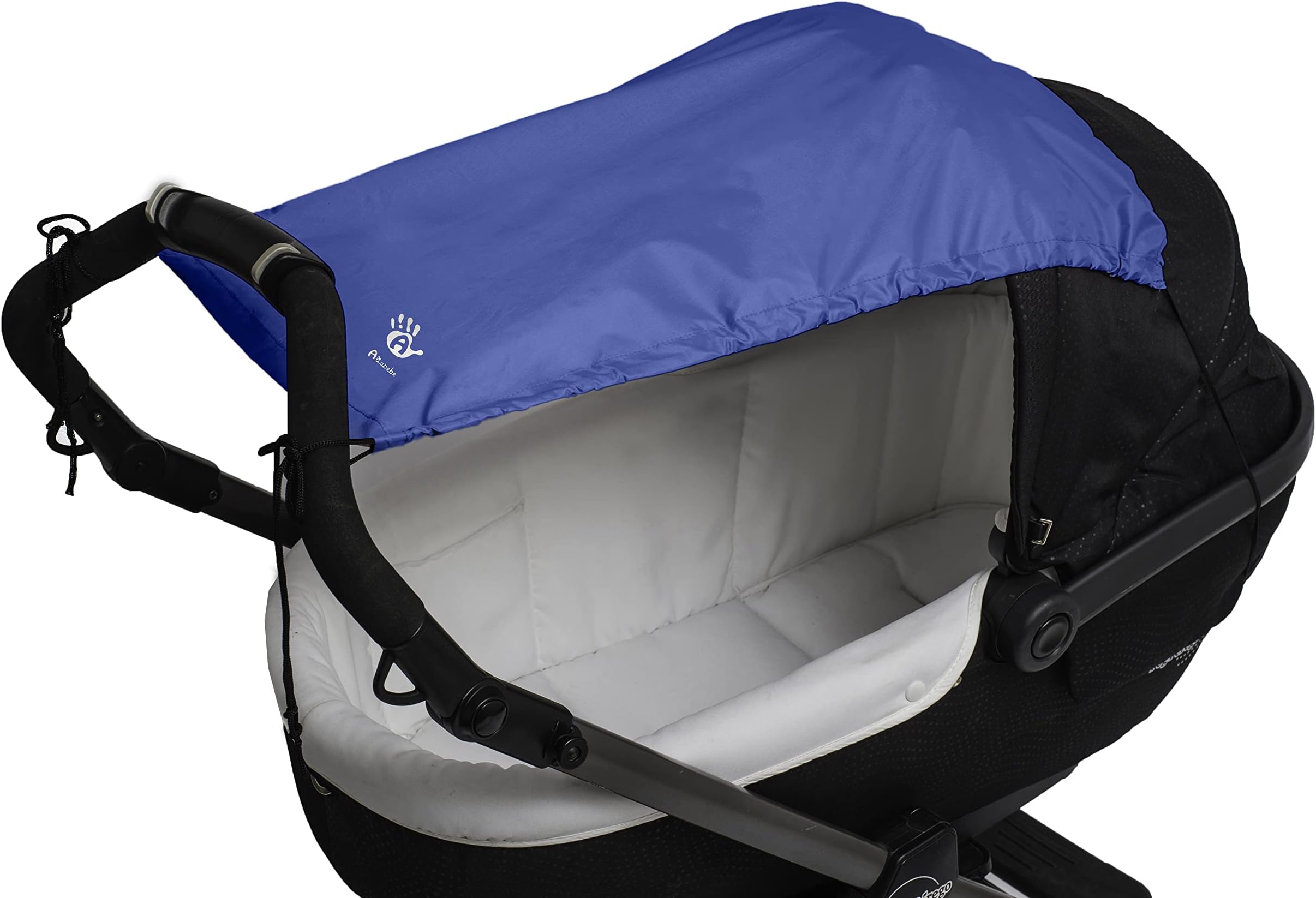 Altabebe Baby Sunshade with UV Protection for Pram/Stroller (Light Blue)