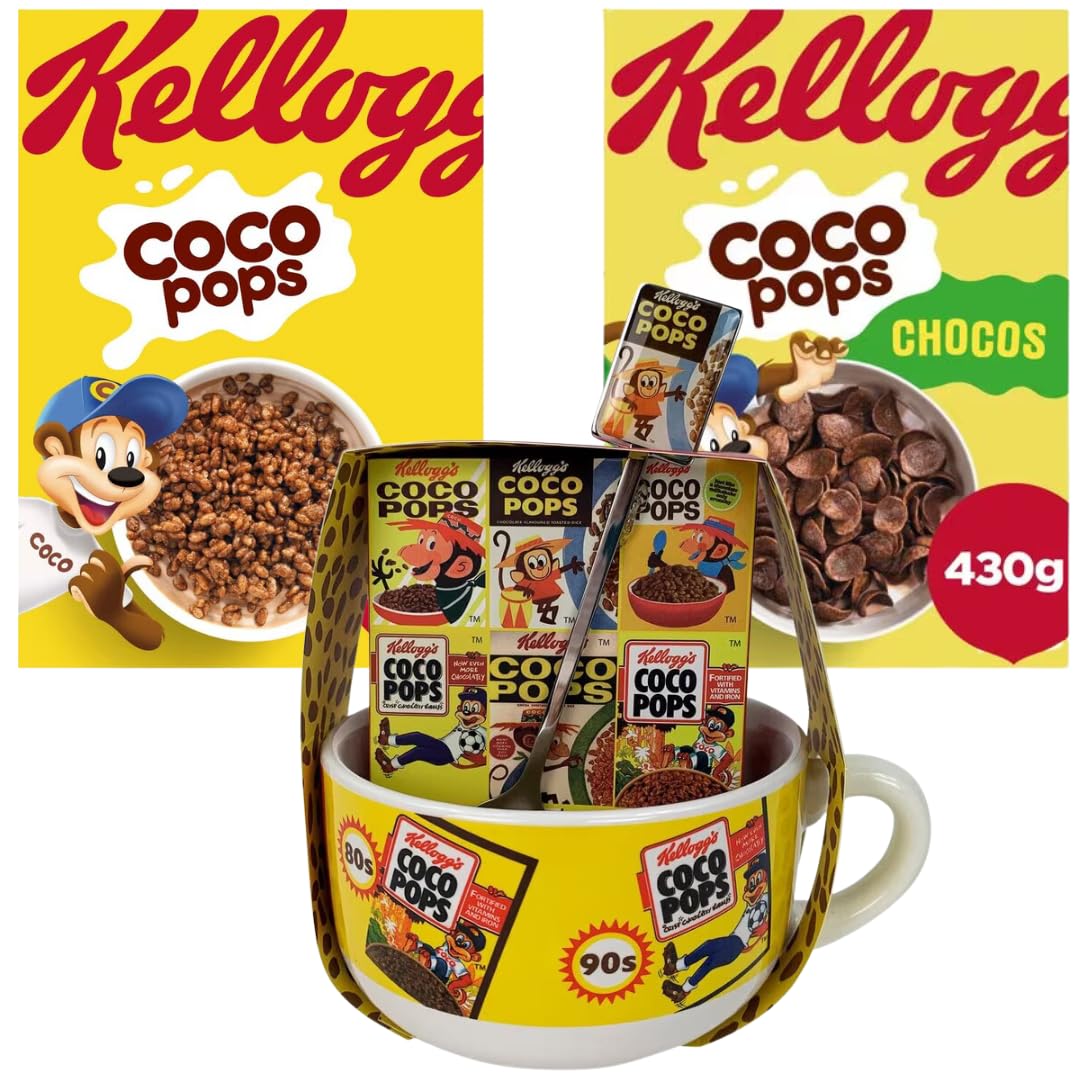 Buy Breakfast Gift Bundle Consisting of Kellogg's Coco Pops Breakfast
