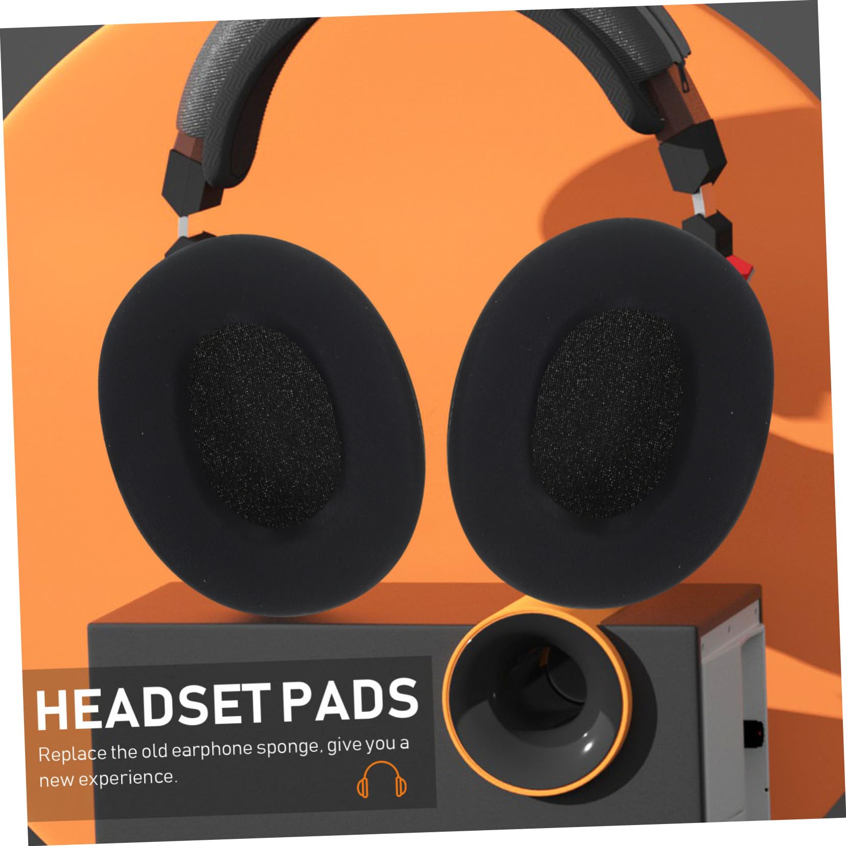 NUOBESTY 2 Series Almohadillas De Repuesto para Auriculares Compatibles Cómodas 2 Piezas*2