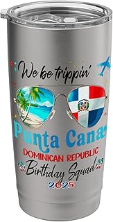 Punta Cana Dominicana Vacay 2025 Outfit Stainless Steel Insulated Tumbler