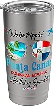 Punta Cana Dominicana Vacay 2025 Outfit Stainless Steel Insulated Tumbler