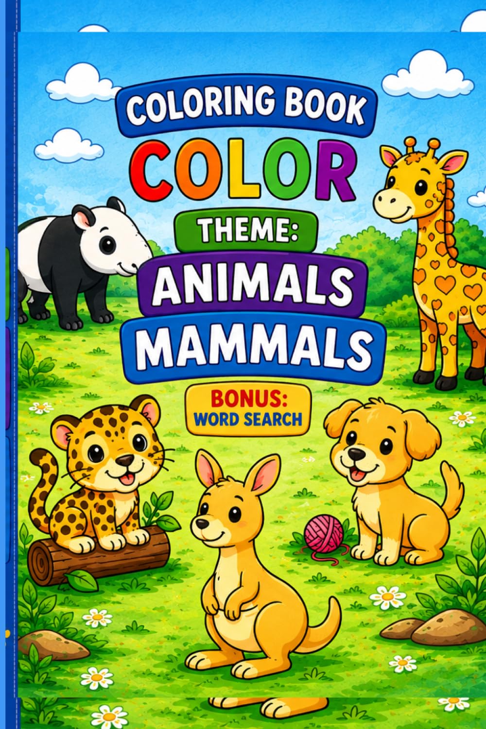 COLORING BOOK THEME: MAMMALS