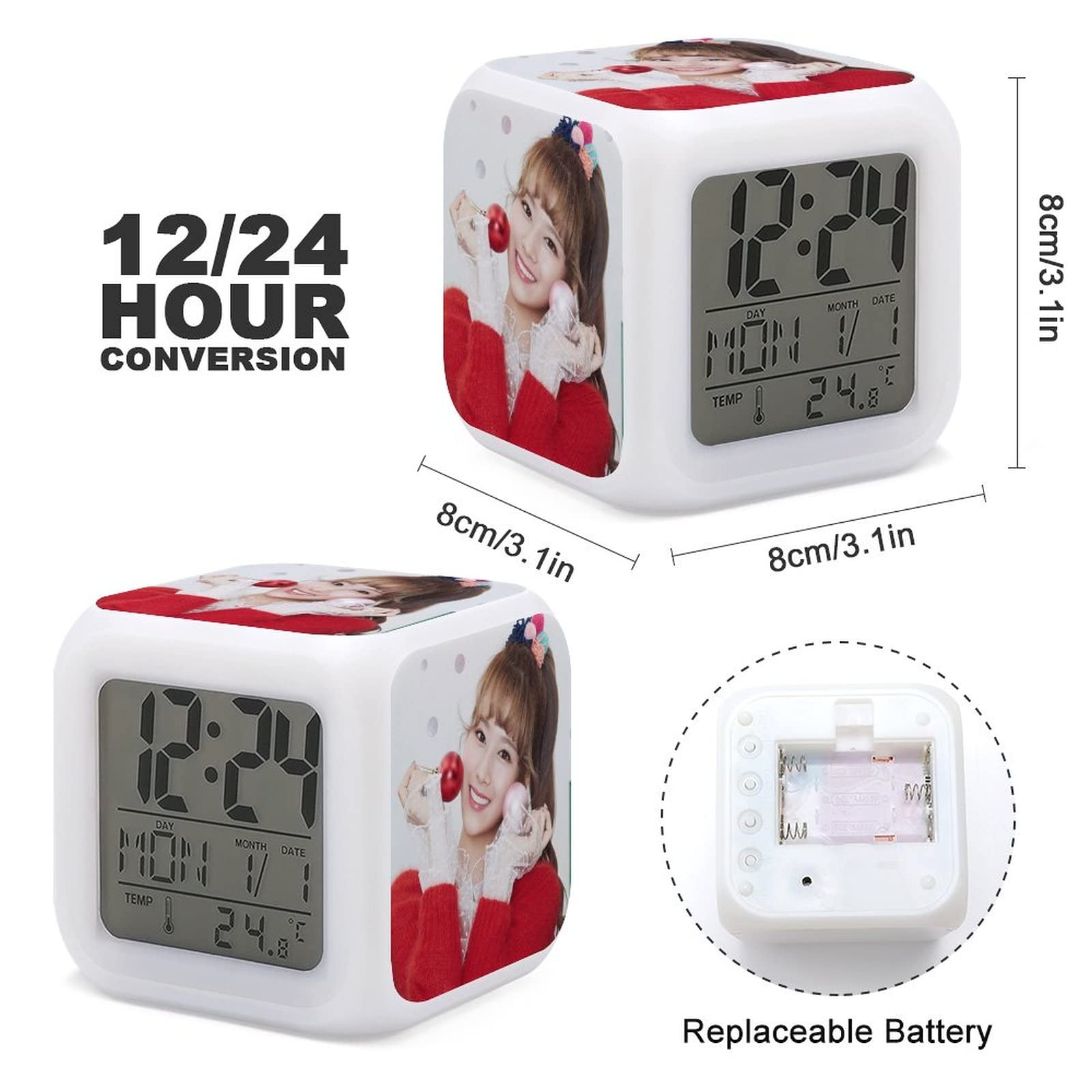 Lux TWICE 目覚まし時計 Amazon.co.jp: TWICE 目覚まし時計 LED デジタル時計 12/24 時間