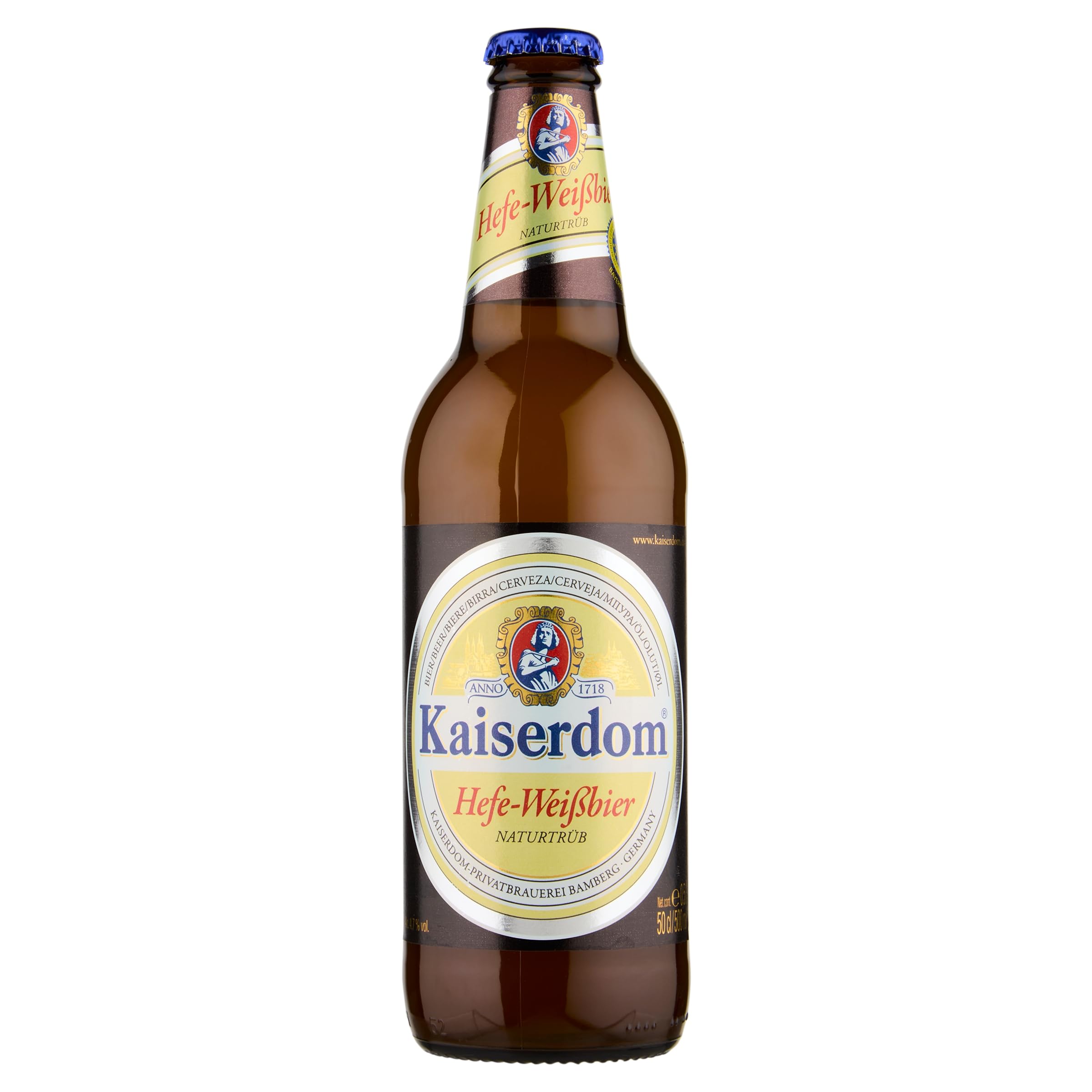 KAISERDOM - CERVEZA TRIGO RUBIA BOTELLA. PACK 20 X 50 CL.