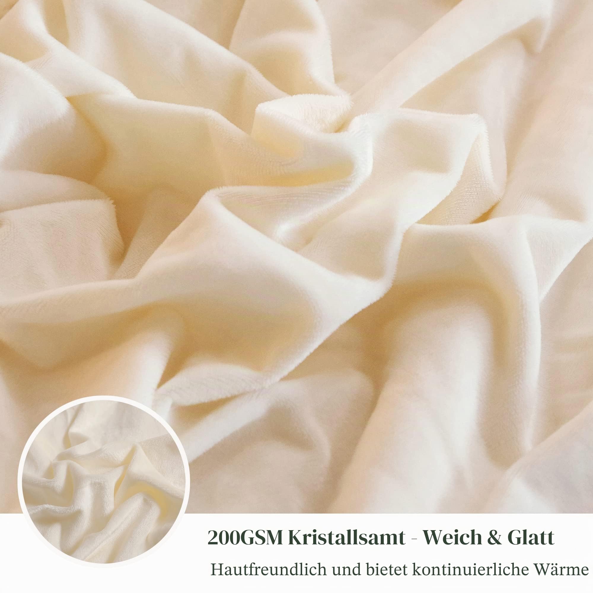 XeGe Luxuriöse Flauschige Bettdecke Sofa Kuscheldecke, warme winterliche Felldecke, hochwertige Kunstpelz Decke, zottelige Plüschdecke, 150x200 cm pelzige Wohndecke für Couch, Beige