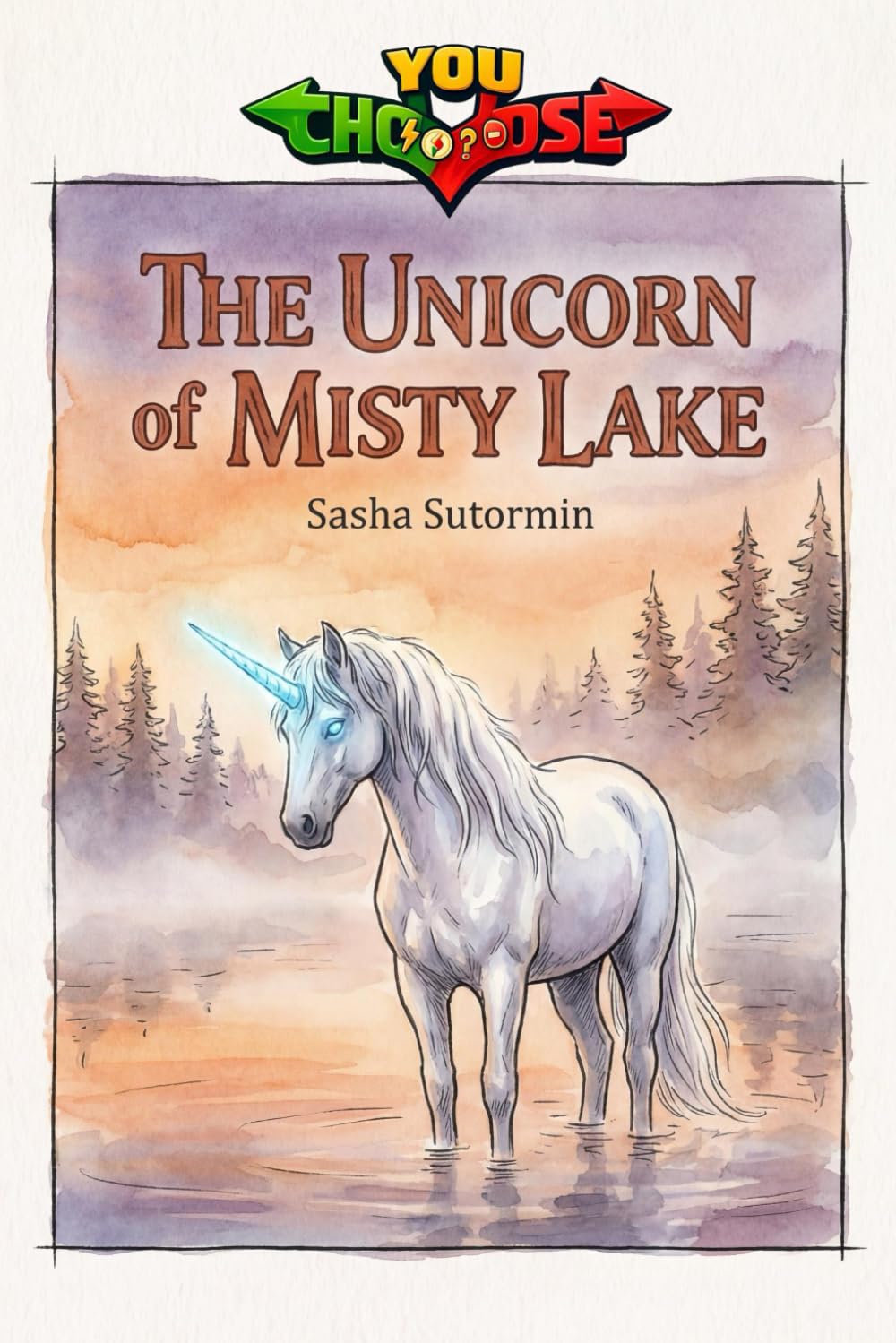 The Unicorn of Misty Lake: Power to choose, you say which way the story goes, as every choice and every artifact helps shape your own adventure. ... in a choose your own interactive adventure)