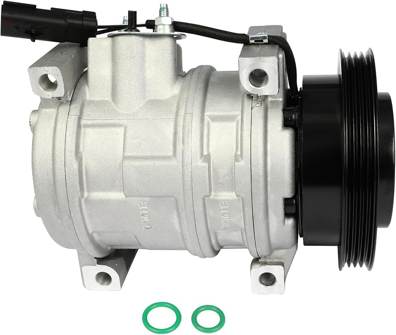 Compressor do ar-condicionado ECCPP 10S15C com embreagem para Chrysler PT Cruiser, Dodge Neon e Dodge SX – 1 unidade